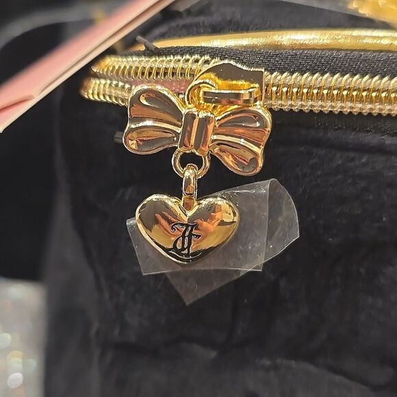 Juicy Couture JC Logo 2-PC Travel  Cosmetic Bag Set - Picture 11 of 13